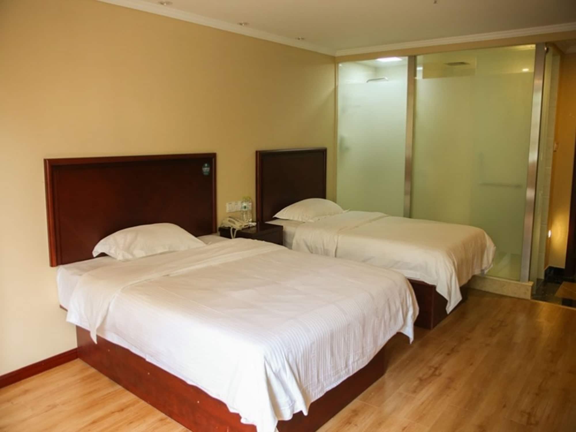 Greentree Inn Jiangsu Zhenjiang Dingmao Industrial Park Wode Square Express Hotel Esterno foto