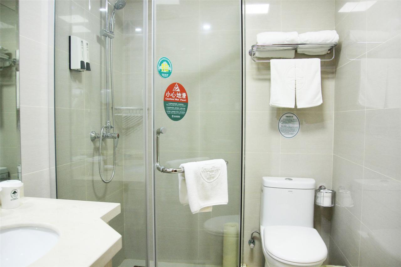 Greentree Inn Jiangsu Zhenjiang Dingmao Industrial Park Wode Square Express Hotel Esterno foto
