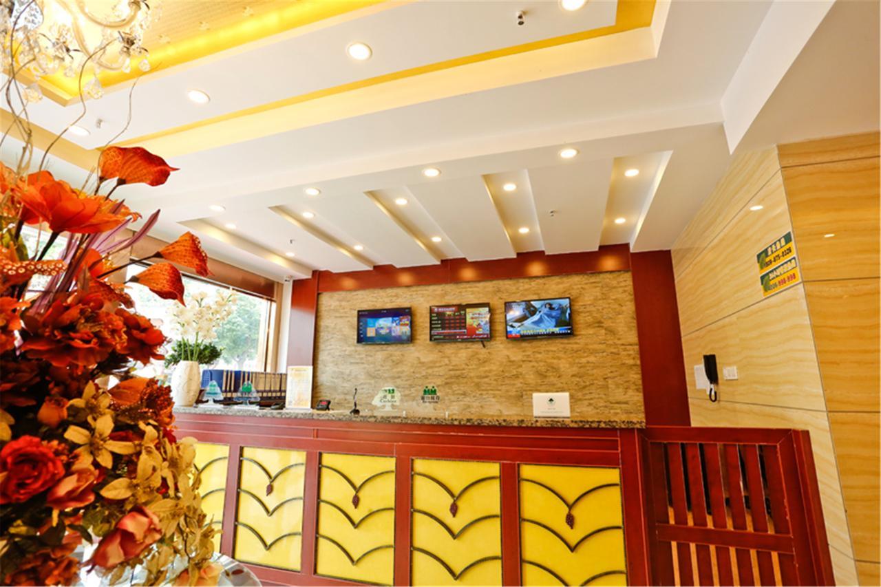 Greentree Inn Jiangsu Zhenjiang Dingmao Industrial Park Wode Square Express Hotel Esterno foto