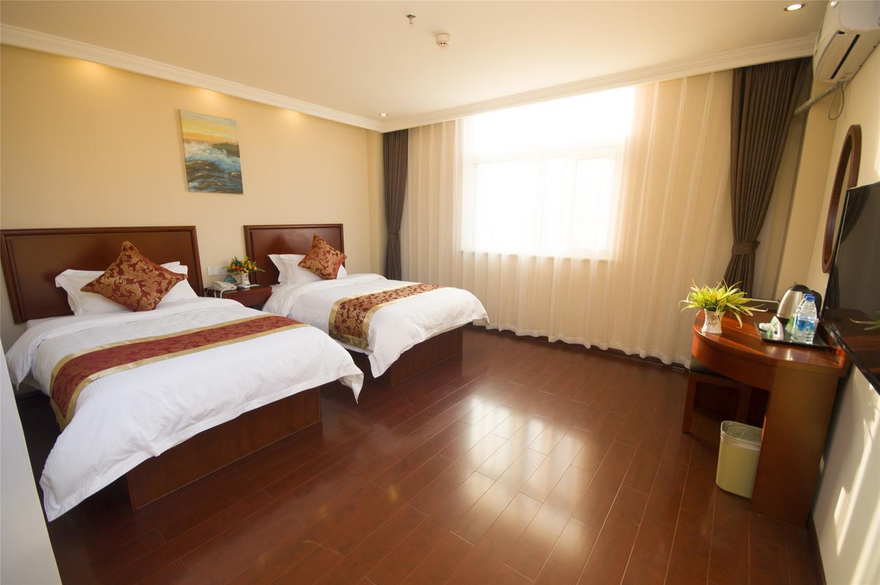 Greentree Inn Jiangsu Zhenjiang Dingmao Industrial Park Wode Square Express Hotel Esterno foto